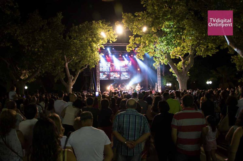 Concert Ochenteando a la Glorieta d'Ontinyent - 2016 -Foto de Jordi Casanova