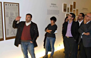 Explicacions a l'Exposició Caligrafies de la Malaltia Ontinyent