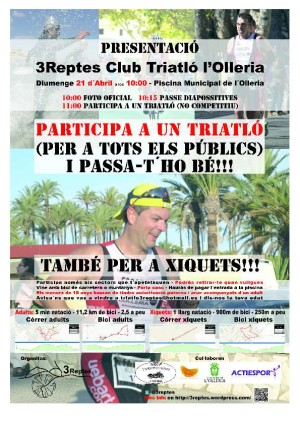 acte presentació club 3reptes triatló l'olleria