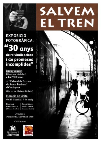 exposició salvem el tren